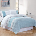 High quality queen jacquard fabric duvet cover set